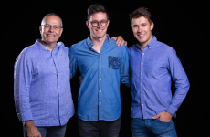 Thierry Lénat, Julien Mignot et Léo Bouvier, les 3 cofondateurs de la start-up Debya