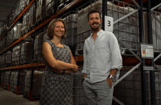 Alexandra Carpentier, directrice générale, et Michael Roes, PDG et cofondateur de Toopi Organics.