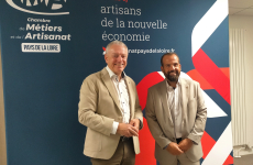 Joël Fourny, président de CMA France, et Frédéric Brangeon, président de CMA Loire-Atlantique, craignent l’impact des économies réalisées sur le dos de l’apprentissage.