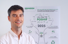 Victor Brangeon, directeur général du groupe Brangeon, qui a défini son plan stratégique 2023-2025, appelé "Un pacte positif".