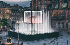 "Mammuthus Volantes" conçu par Jacques Rival avec Soprema et Aquatique Show et exposé à proximité de la cathédrale de Strasbourg avait marqué la première édition de L’Industrie Magnifique en 2018.
