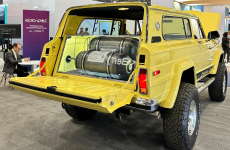 Présentée au CES Las Vegas, la Jeep retrofitée à l’hydrogène de GCK a déjà séduit des partenaires locaux aux États-Unis.