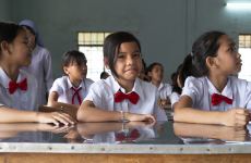 L’association Enfants d’Asie, au Vietnam, a été la première partenaire de la Fondation Tryba en 2008.