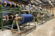 L’usine Aunde de Saint-Quentin, dans l’Aisne, produit chaque année un million de mètres linéaires de textiles techniques pour l’automobile et le ferroviaire.