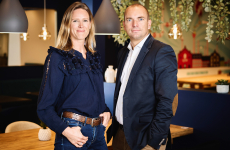 Olivier et Sophie Lebreuilly, fondateurs et dirigeants de la chaîne de boulangeries Sophie Lebreuilly, née à Etaples (Pas-de-Calais) en 2014.