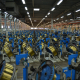 Fabrication de renforts métalliques pour pneumatiques dans l'usine Michelin de Vannes