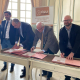 La signature du partenariat entre les différents acteurs d'Equicollecte a eu lieu, le 20 mars, au Haras National du Pin.