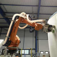 La société Gébé2, filiale du groupe Europe Technologies, fabrique des cellules robotisées à Saint-Hilaire de Loulay (85).