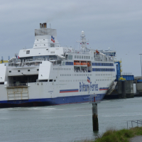 Le terminal ferry de Ouistreham a vu passer en 2018 son 30 millionième voyageur en 2018, depuis l'ouverture de la ligne en 1986