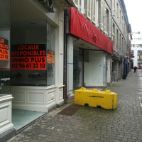 Commerce à louer dans une rue piétonne du centre-ville de Saint-Brieuc