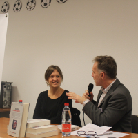 Julie Ewa et Hervé Weill à la dernière soirée de Culture Business Colmar.