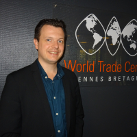 Nicholas Beaty, coordinateur du réseau WTC Rennes Bretagne.