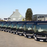 Océlorn dispose d'une flotte de 450 véhicules.