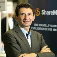 Jean-Luc Firmin, président et cofondateur de la start-up ShareMat.