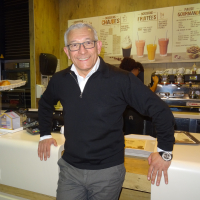 Mario Piromalli, au McDonald's Colombia de Rennes.