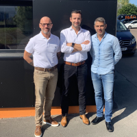 Olivier Vallée, Alain Garrec et Tugdual Rabreau se sont associés pour créer Atom Food en 2018. En un an, ils sont passés de un à 120 salariés. 