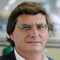 Alain Verna, PDG de Toshiba TEC Europe Imaging Systems à Dieppe et président du Pôle de compétitivité Logistique Seine Normandie.