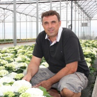 Laurent Bianchini, gérant des entreprises horticoles Bianchini International, Sud Culture et Ovalie Végétal. 