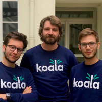 De gauche à droite, Léo Tordjman, Antony Mechin et Ugo Weyl ont fondé Koala en 2018.