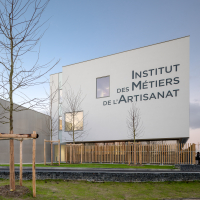 Les locaux de l'Institut des métiers de l'artisanat à Bordeaux Lac. 