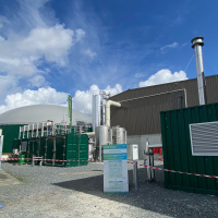 Porté par Engie BiOZ, le projet de centrale biogaz a nécessité 11 millions d'euros d'investissement.