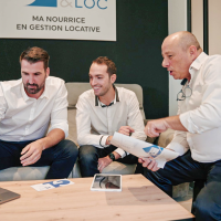 Remy Verchère, Alexandre Gouguidis et Pascal Ronchieri se sont associés pour créer Gest & Loc.