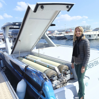 Chloé Zaied a créé la société Hynova Yachts en 2019.