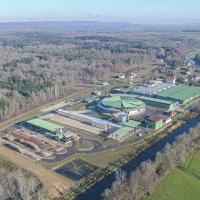 La dernière usine de transformation bois du groupe Poujoulat a été construite à Demangevelle, en Haute-Saône