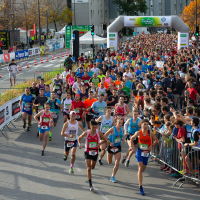 Le Grenoble Ekiden, marathon en relais, est organisé par la société Idée Alpe.