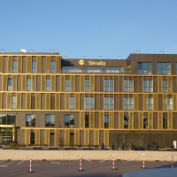 Le nouveau siège social de Sénalia abrite 3 000 m2 de bureaux.
