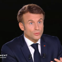 Emmanuel Macron, le 26 octobre 2022, dans l'émission "L'Événement" sur France 2.