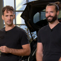 Antoine et Renaud Jeannin, les dirigeants de Boarding Ring, lors de l'émission Qui veut être mon associé? diffusée sur M6