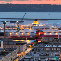 En 2018, l'accueil de navires de croisière au Havre a généré plus de 35 millions d'euros de retombées économiques.
