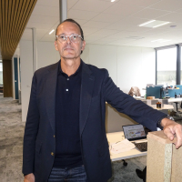 Stéphane Guivarc’h, président fondateur du groupe Office Santé. Sa PME a fait un bond de croissance de 200 % en 2022.