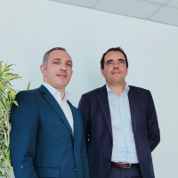 Benjamin Poulard et Yan Maugeais, codirecteurs du cabinet d’expert-comptable Exco Avec, à Nantes.